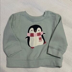 Jumping Beans, penguin sweatshirt, 3M